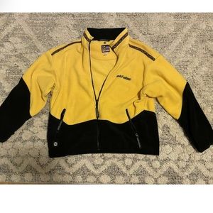 Vintage 90's Ski Doo Full Zip Fleece Jacket Size